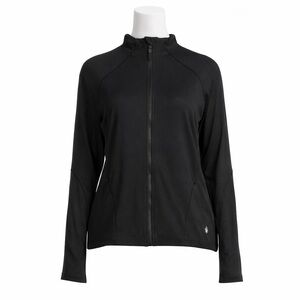 Size XXL Spyder Women’s Black Athletic Zip Up Jacket Lightweight Stretch Active